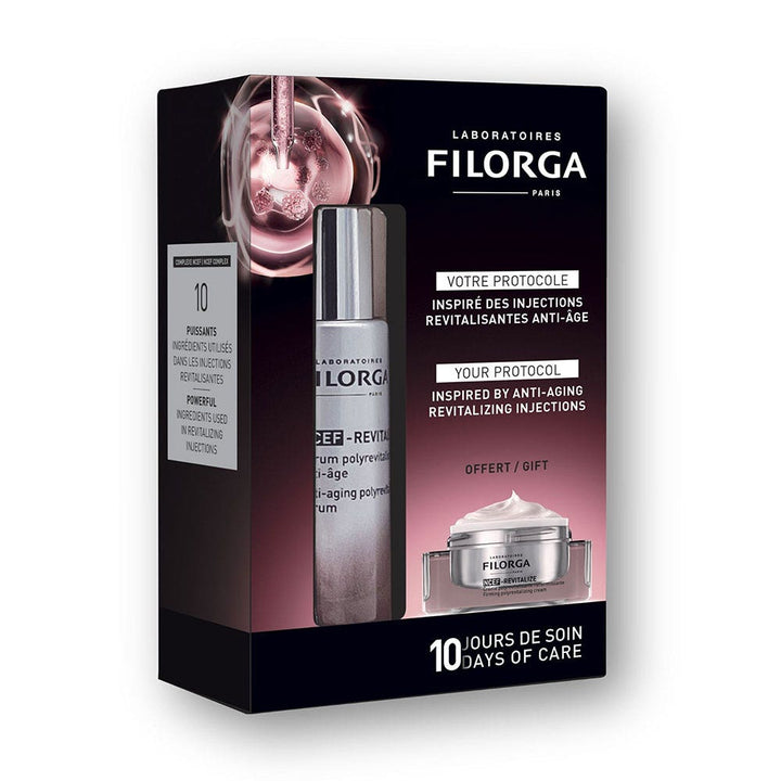 Filorga NCEF-Revitalize Anti-ageing protocol gift set 45ml (1.52fl oz) - FrenchBeautyHub