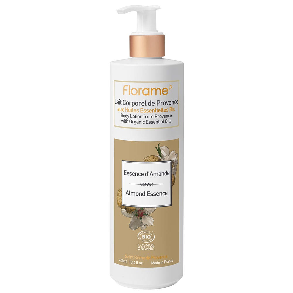 Florame Provence body lotion with organic almond essence 400ml (13.53fl oz)