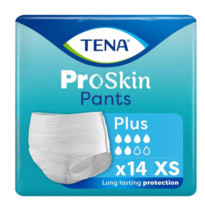 Tena Proskin plus Pants Urinary Absorbent Size XS 50-70cm X14