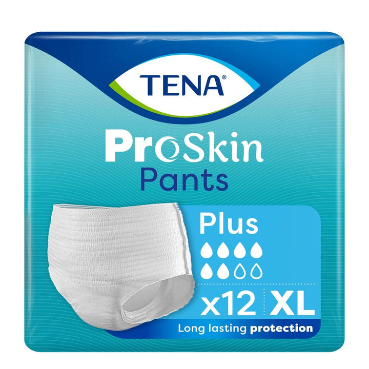 Tena Proskin plus Pants Urinary Absorbent Size XL 120-160cm X12