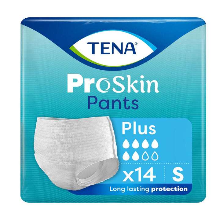 Tena Proskin plus Absorbent Briefs Size S 65-85cm X14