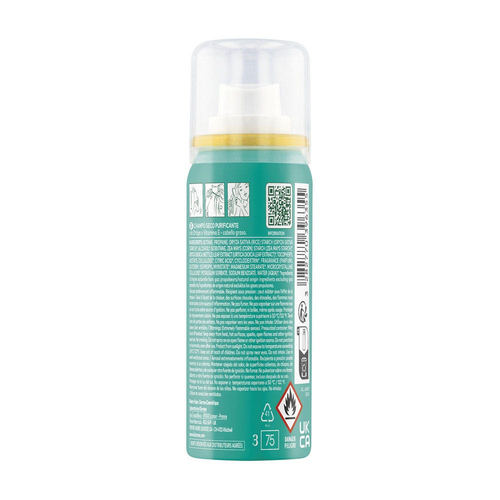 Klorane Nettle Shampoing Sec Purifiant 50ml (1.69fl oz)