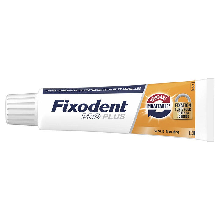 Fixodent Pro plus Denture Adhesive Cream for Full & Partial Dentures 57g (2.01oz)