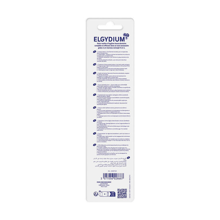 Elgydium 4 IN 1 Soft Toothbrush