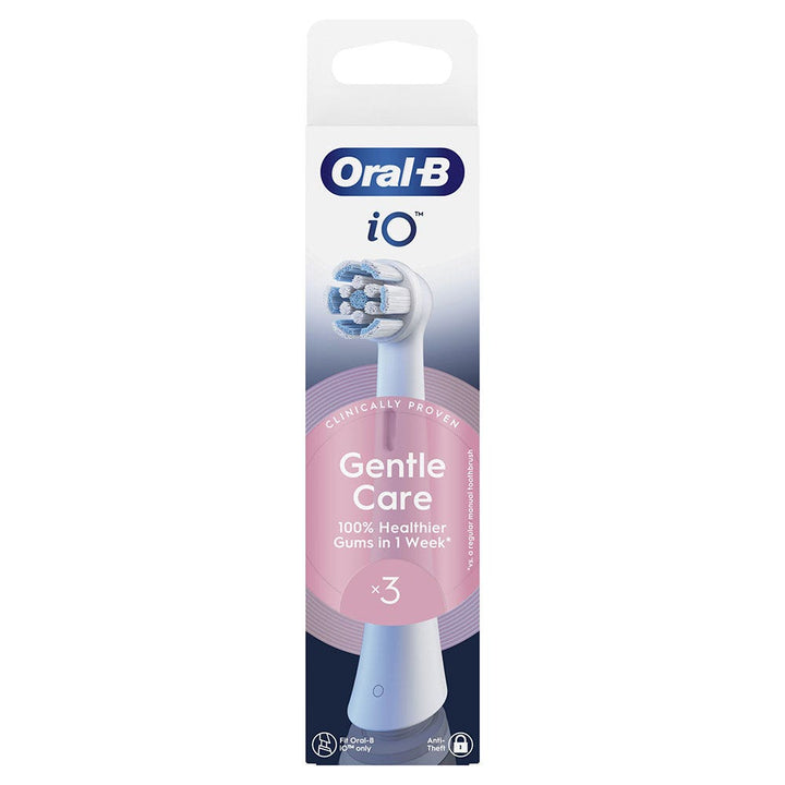 Oral-B iO Brushes for Electric Toothbrush Gentle Care x3