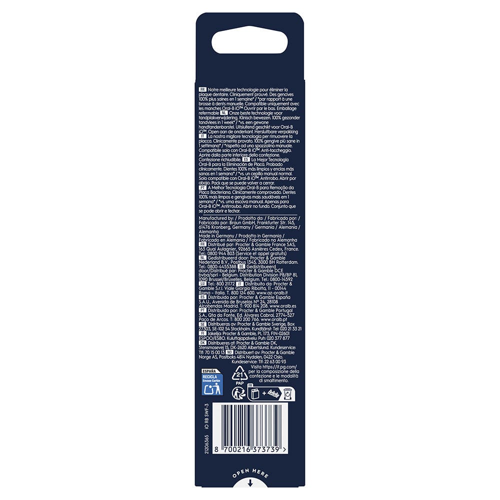 Oral-B iO Brushes for Electric Toothbrush Gentle Care x3