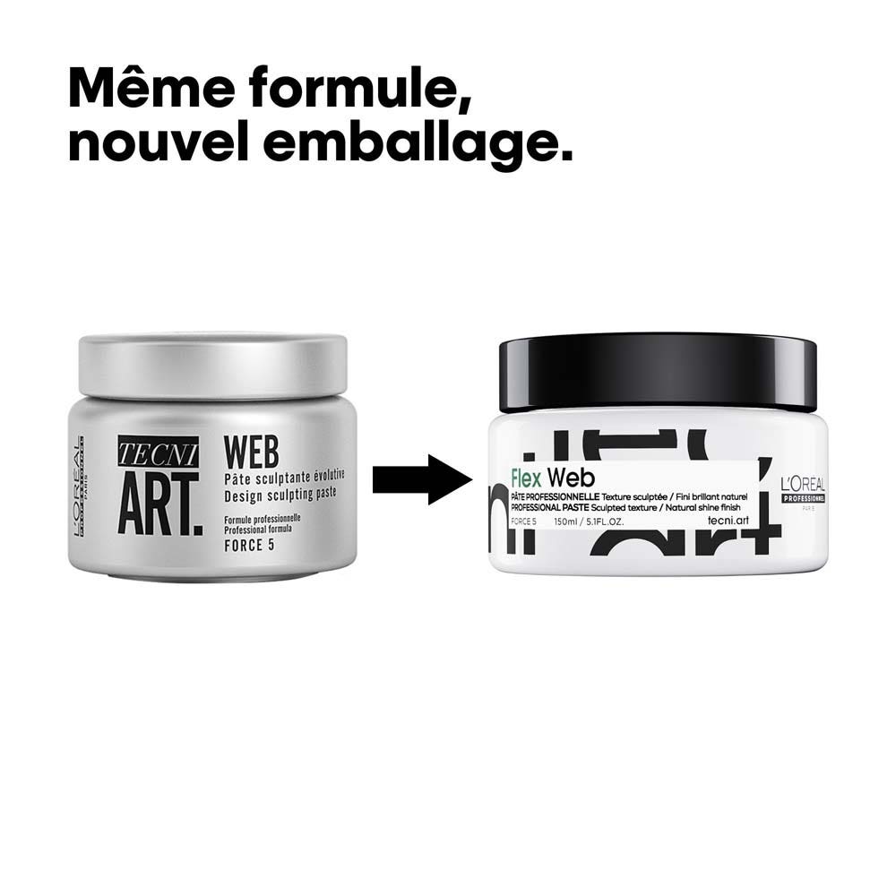 L'Oréal Professionnel Tecniart Tecni Art Web Evolving Sculpting Paste Force 5 150ml (5.07fl oz)