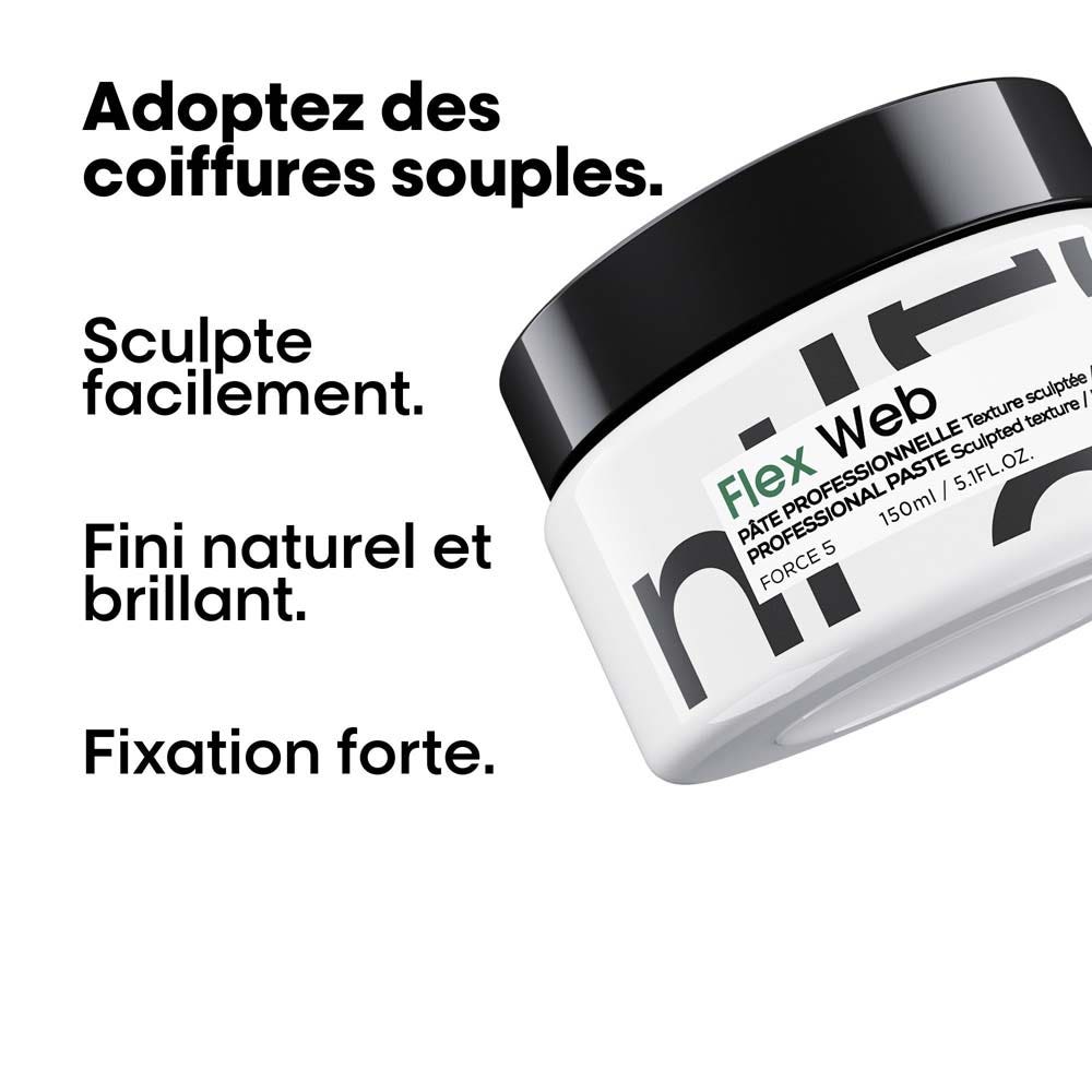 L'Oréal Professionnel Tecniart Tecni Art Web Evolving Sculpting Paste Force 5 150ml (5.07fl oz)
