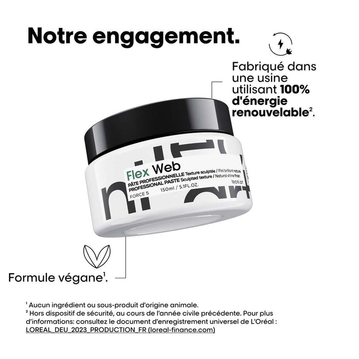 L'Oréal Professionnel Tecniart Tecni Art Web Evolving Sculpting Paste Force 5 150ml (5.07fl oz)