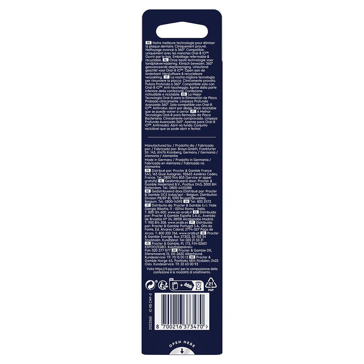 Oral-B iO Brushes for electric toothbrushes Ultimate Clean x3
