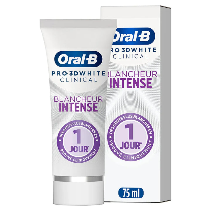 Oral-B Pro 3D White Clinical Intensive Whitening Toothpaste 75ml (2.53fl oz)