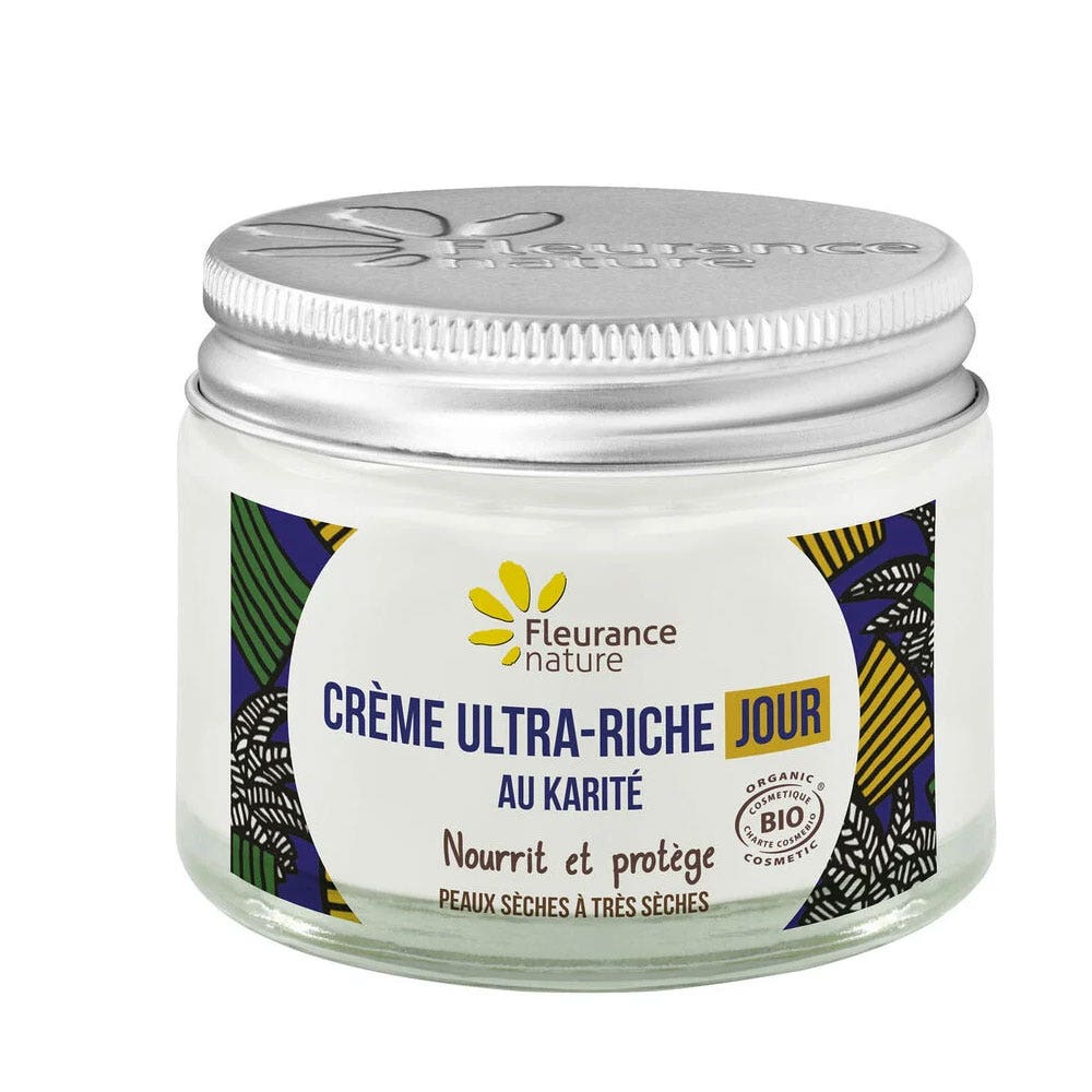 Fleurance Nature Organic Shea Butter Ultra Rich Day Cream 50ml (1.69fl oz)