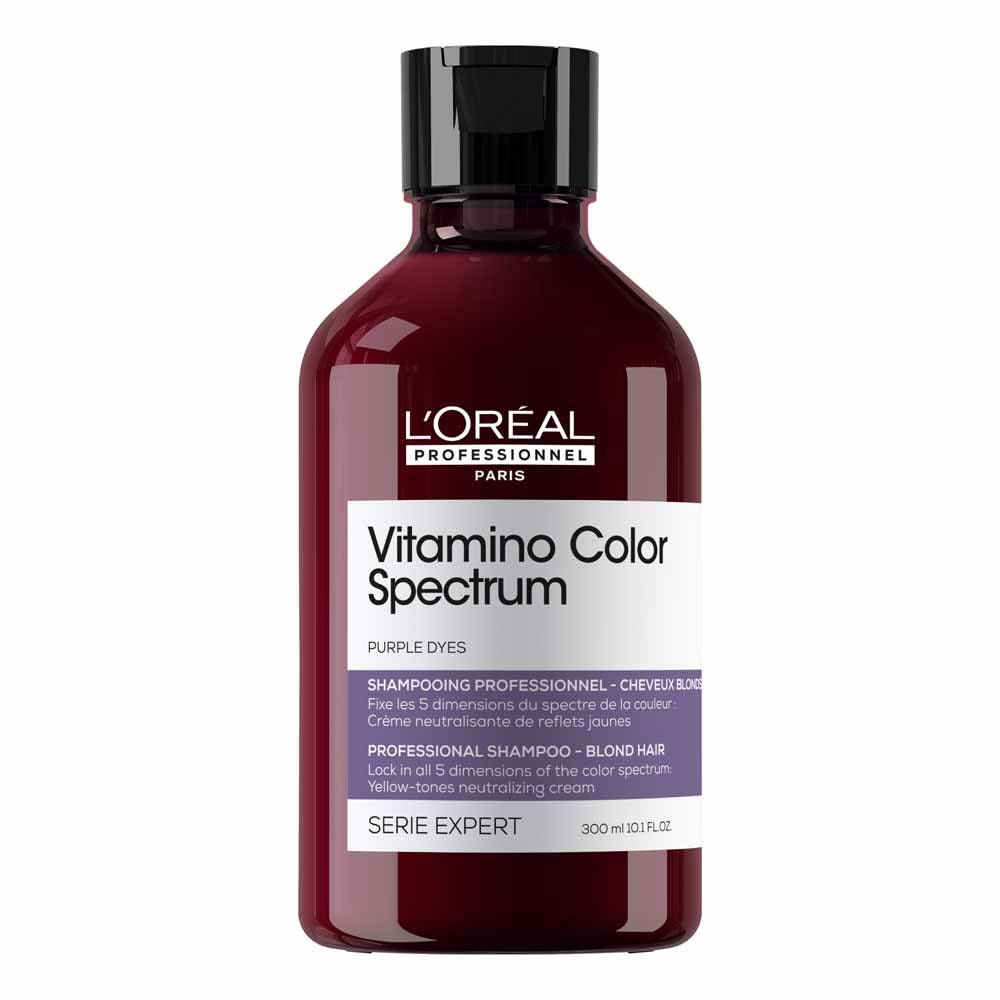 L'Oréal Professionnel Vitamino Color Spectrum Yellow highlights neutralising shampoo for blonde hair 300ml (10.14fl oz)