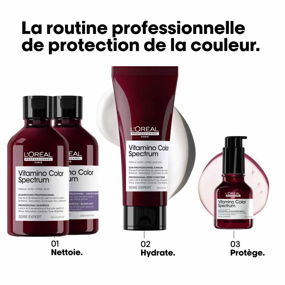 L'Oréal Professionnel Vitamino Color Spectrum Yellow highlights neutralising shampoo for blonde hair 300ml (10.14fl oz)
