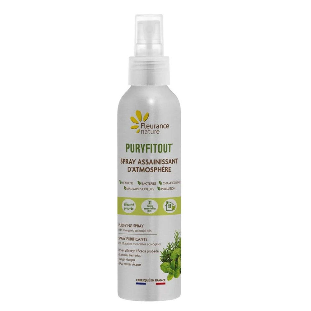 Fleurance Nature Puryfitout Sanitizing Spray With 31 Essential Oils 200ml (6.76fl oz)