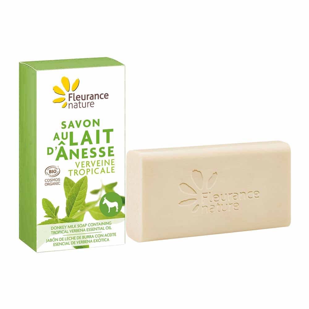 Fleurance Nature Organic Verbena Donkey Milk Soap 100ml (3.38fl oz)