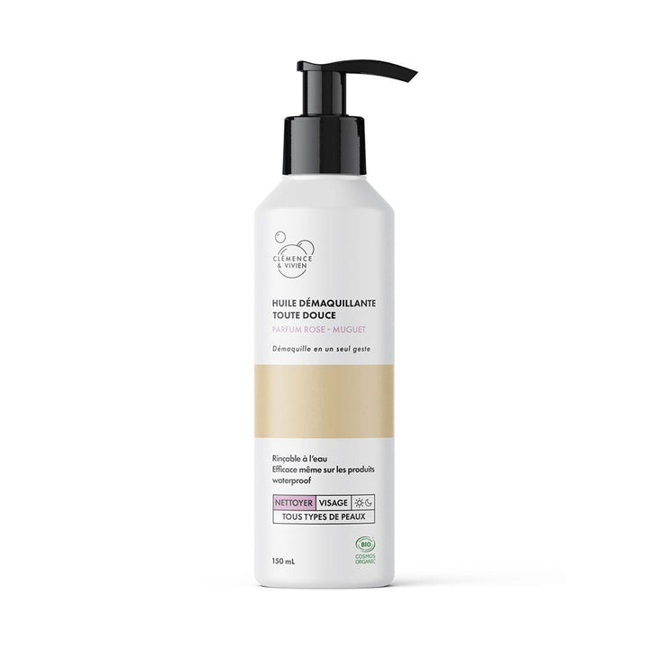 Clemence&Vivien Very Gentle Cleansing Oil Bioes Perfumes Rose - Lily of the valley 150ml (5.07fl oz)