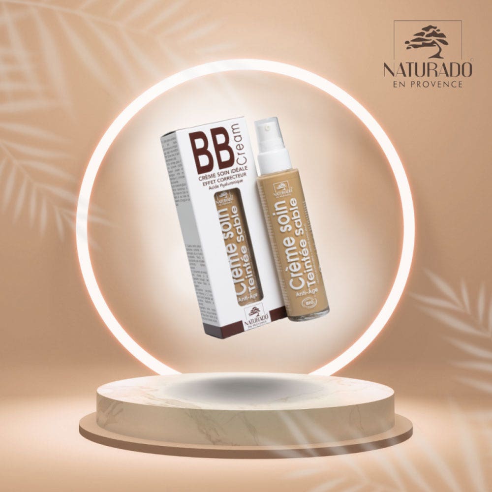 Naturado Maquillage Organic Bb Cream Tinted Moisturiser Sand Tint 50ml (1.69fl oz)