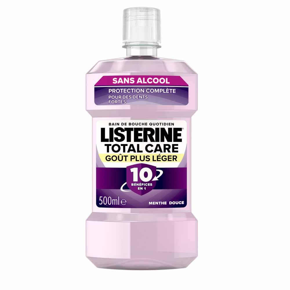 Listerine Total Care Mouthwash Sweet Mint Lighter Taste 500ml (16.91fl oz)