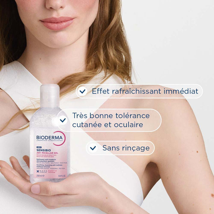 Bioderma Créaline AR+ Micellar Jelly 250ml (8.45 fl oz)