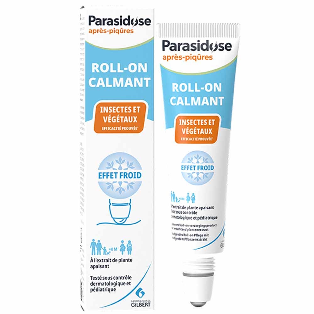 PARASIDOSE Insect and plant calming roll-on Cold effect Après-piqûres 15ml (0.51fl oz)