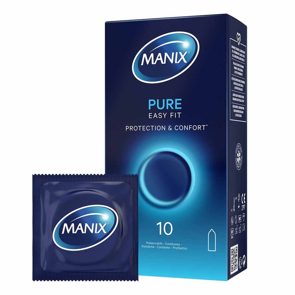Manix Pure Easy Fit Super 14 Condoms x10
