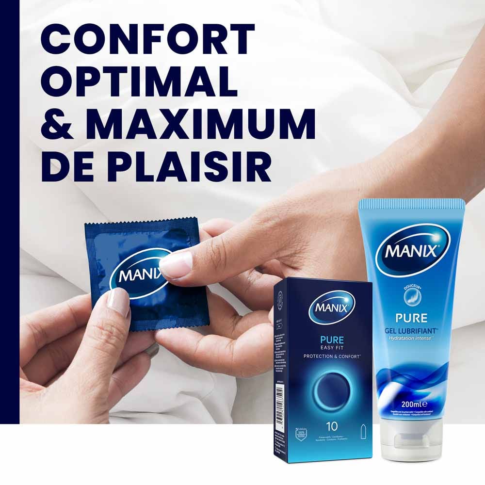Manix Pure Easy Fit Super 14 Condoms x10