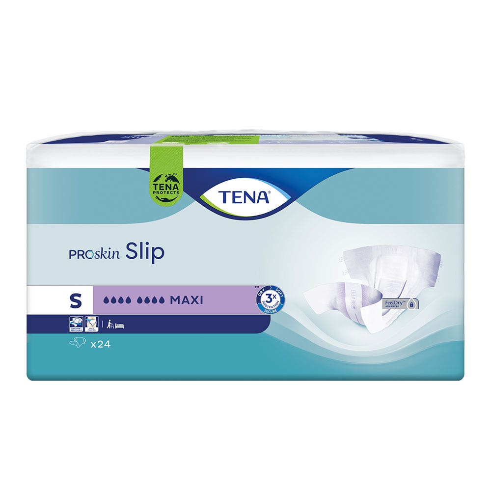 Tena Proskin Slip Maxi Absorbents for bladder weakness Size S x24