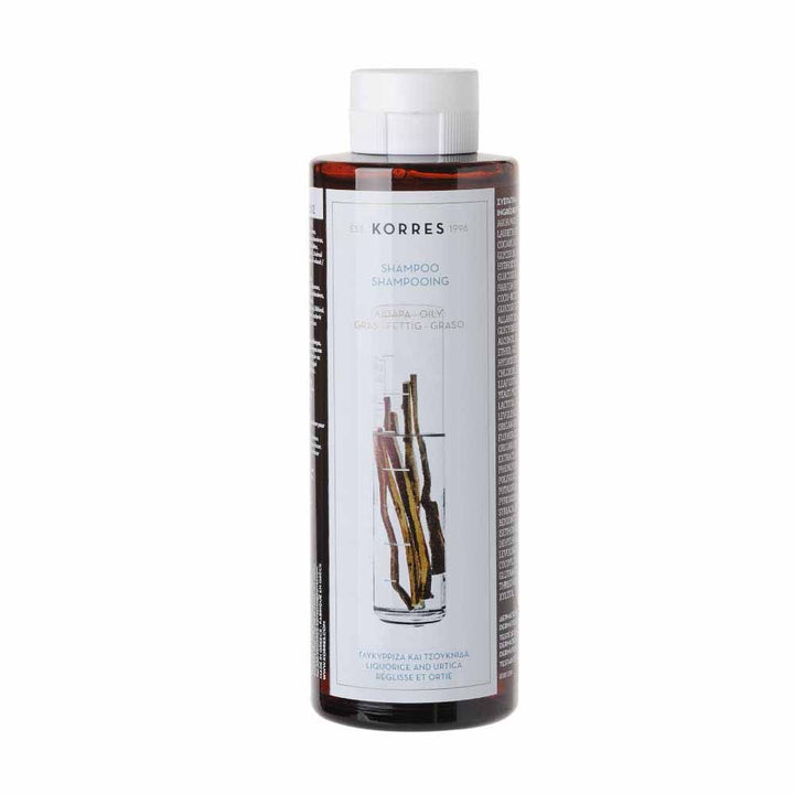Korres Champú para cabello graso de Regaliz y Ortiga 250ml