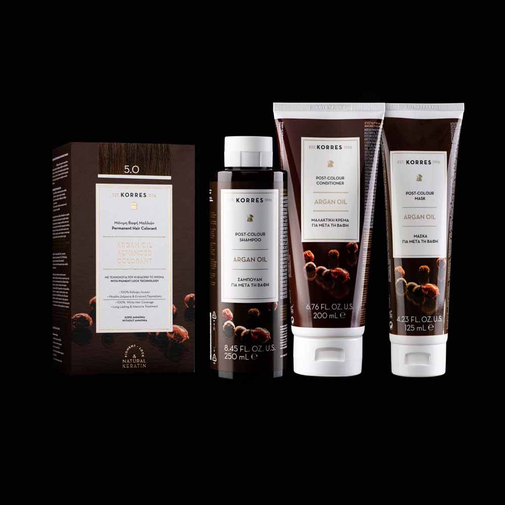 Korres Argan oil Professional Post-Colour Argan Oil Conditioner Coloured Hair 250ml (8.45fl oz)