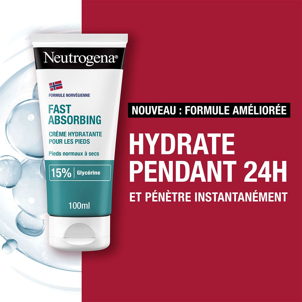 Neutrogena Absorption Express Foot hydrating cream 100ml (3.38fl oz)