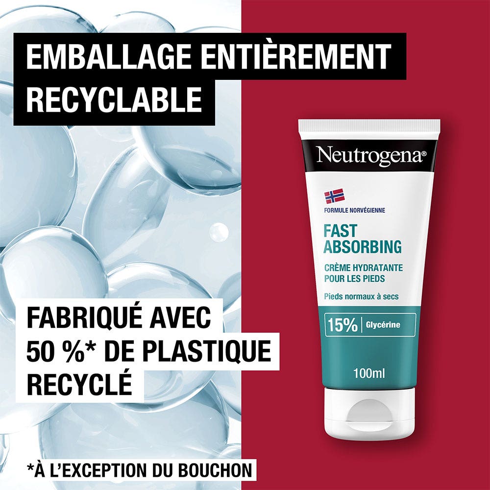 Neutrogena Absorption Express Foot hydrating cream 100ml (3.38fl oz)