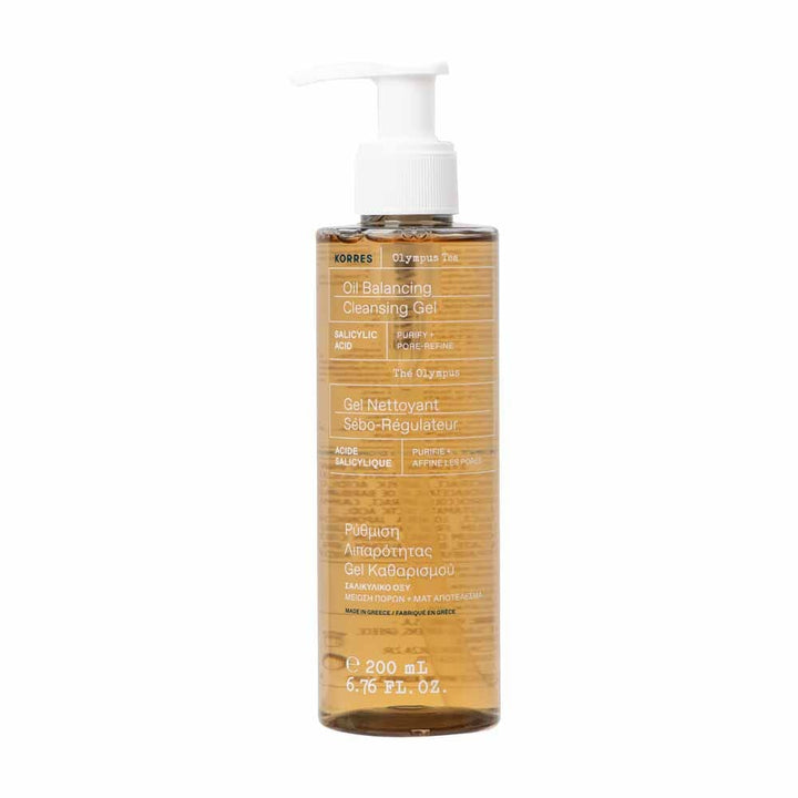 Korres Olympus Tea Sebo-Regulating Cleansing Gel Combination to oily skin 200ml (6.76fl oz)