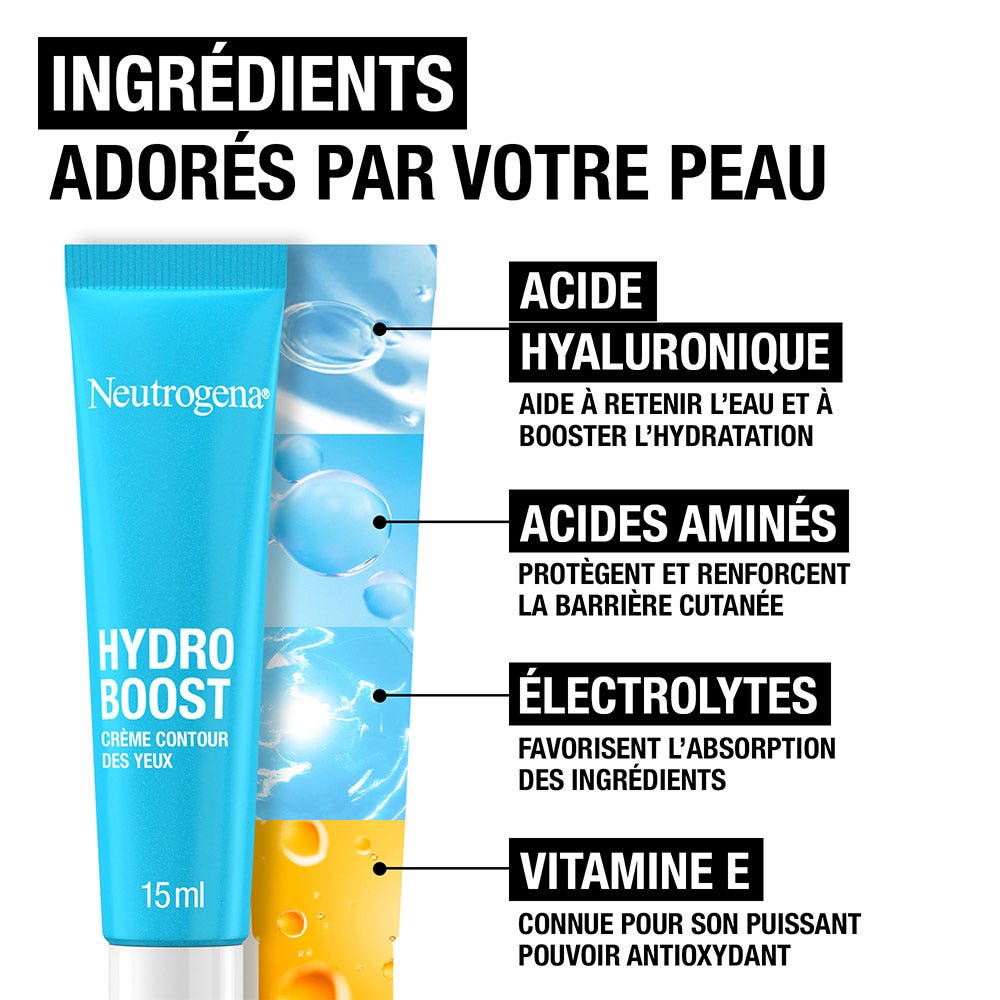 Neutrogena Hydro Boost Eye cream fragrance-free 15 ml (0.51fl oz)