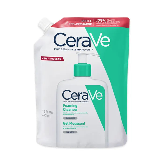 Nettoyant moussant CeraVe pour peaux normales à grasses