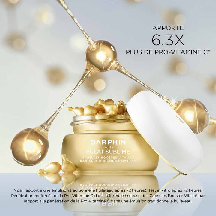Darphin Eclat Sublime Vitality Booster 60 Capsules with Pro-Vitamins C and E
