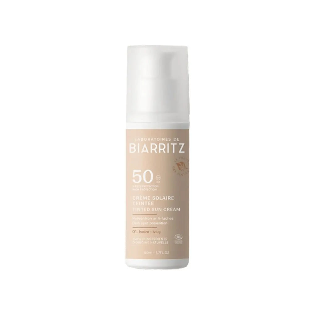 Laboratoires De Biarritz Organic Sun Care Tinted Face Cream SPF50 50ml (1.69fl oz)