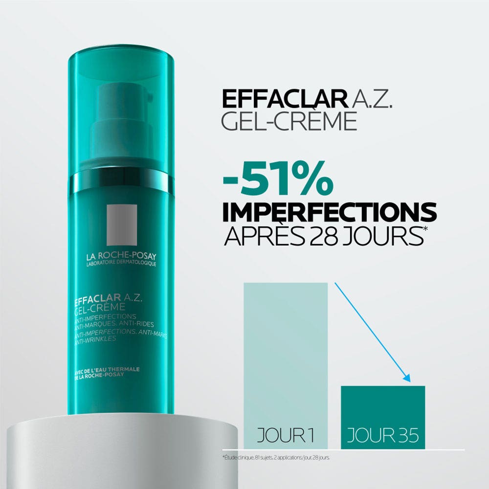 La Roche-Posay Effaclar A.Z. Gel Cream 40ml (1.35fl oz)