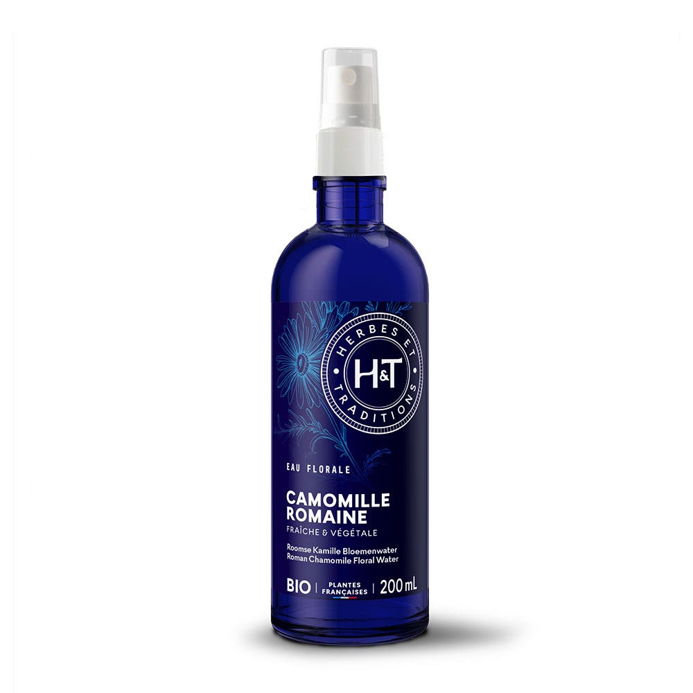 Herbes et Traditions Roman Chamomile Floral Water Spray 200ml (6.76fl oz)