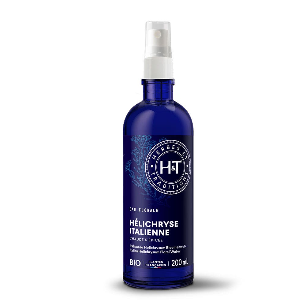 Herbes et Traditions Italian Helichrysum Floral Water Spray 200ml (6.76fl oz)