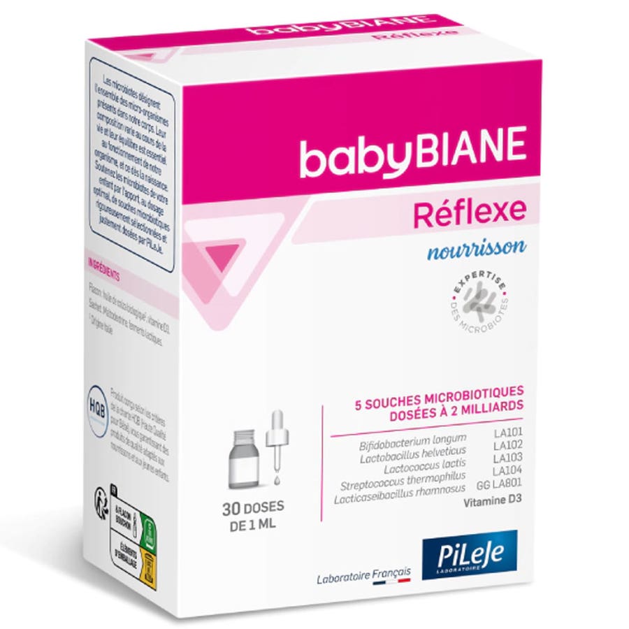 Pileje BabyBiane Réflexe Nourrison 1 bottle 30ml (1.01 fl oz)
