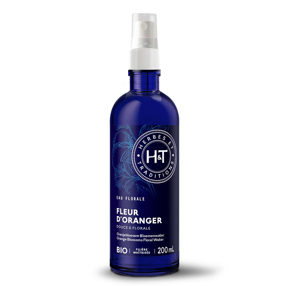 Herbes et Traditions Orange Blossom Floral Water Spray 200ml (6.76fl oz)