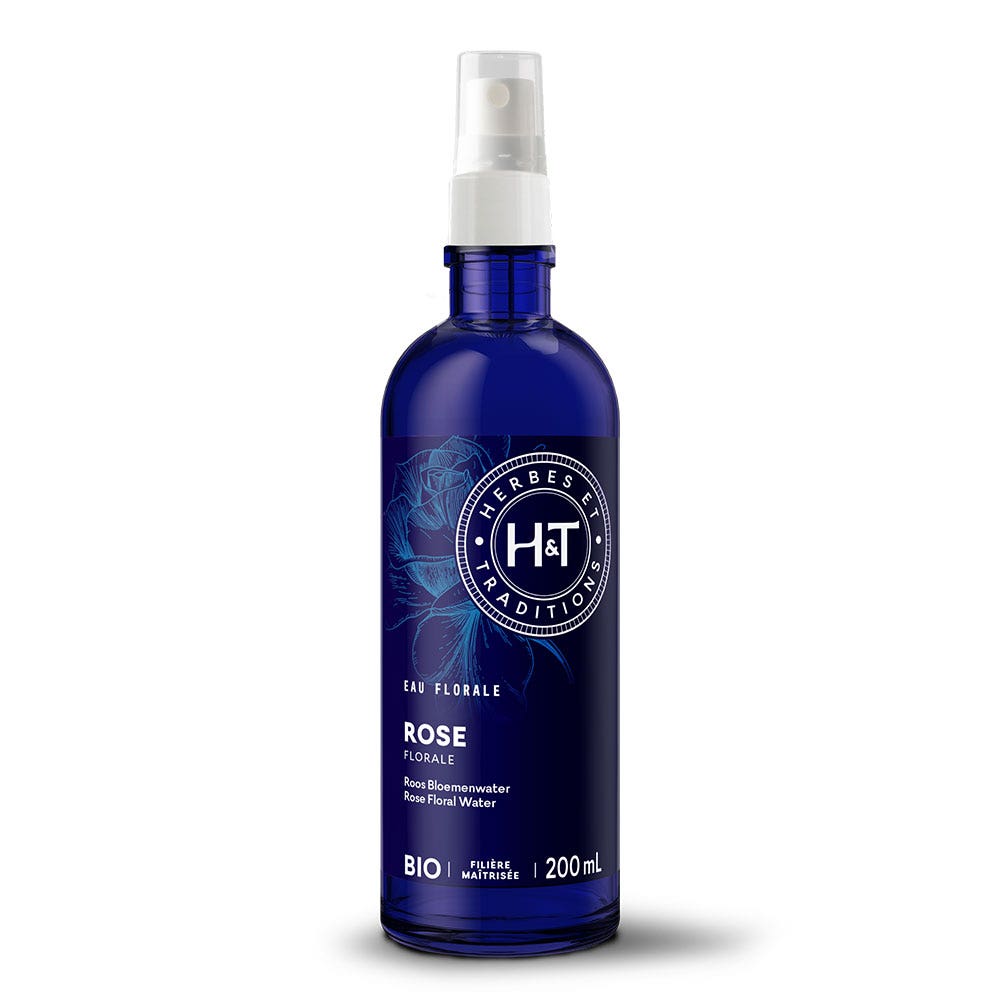 Herbes et Traditions Rose Floral Water Spray Bioes 200ml (6.76fl oz)