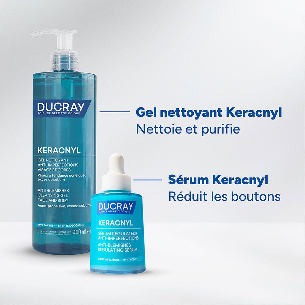 Ducray Keracnyl Imperfection-regulating serum 30ml (1.01fl oz)
