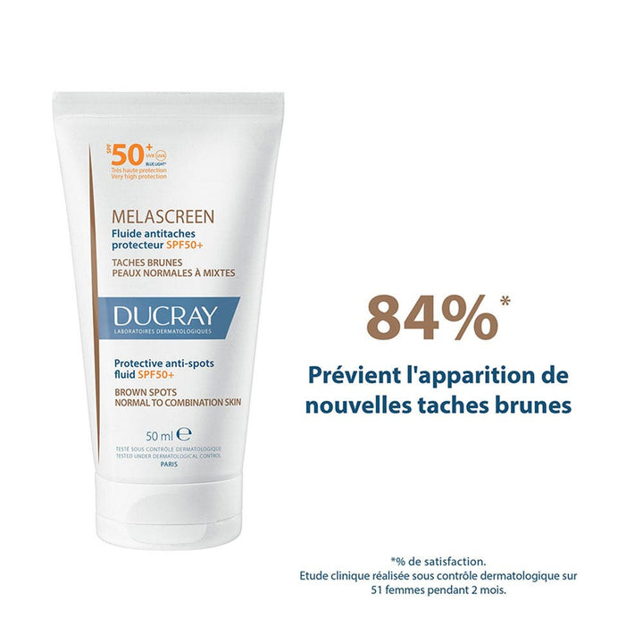 Ducray Melascreen Control 365-day invisible fluid SPF50+ 30 ml (1.01fl oz)
