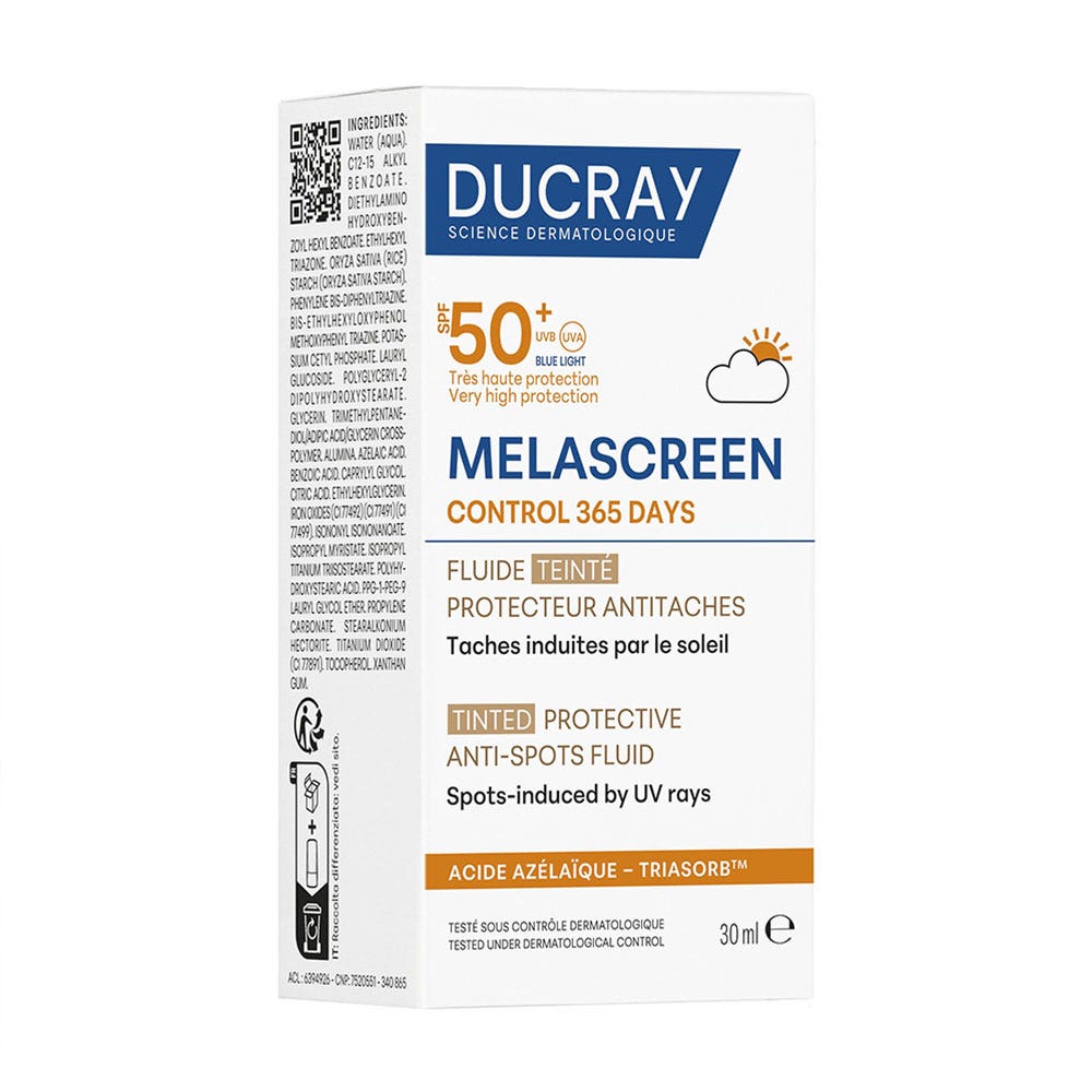 Ducray Melascreen Control 365-day tinted fluid 30 ml (1.01fl oz)