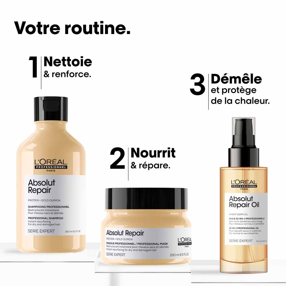 L'Oréal Professionnel Absolut Repair Gold Restructuring Shampoo Expert Series
