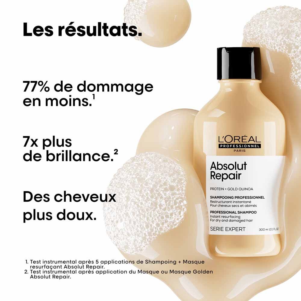 L'Oréal Professionnel Absolut Repair Gold Restructuring Shampoo Expert Series
