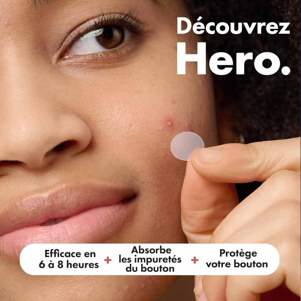 Hero Mighty Patch Pack Patchs Nuit et Invisible the Original + Invisible 6+6