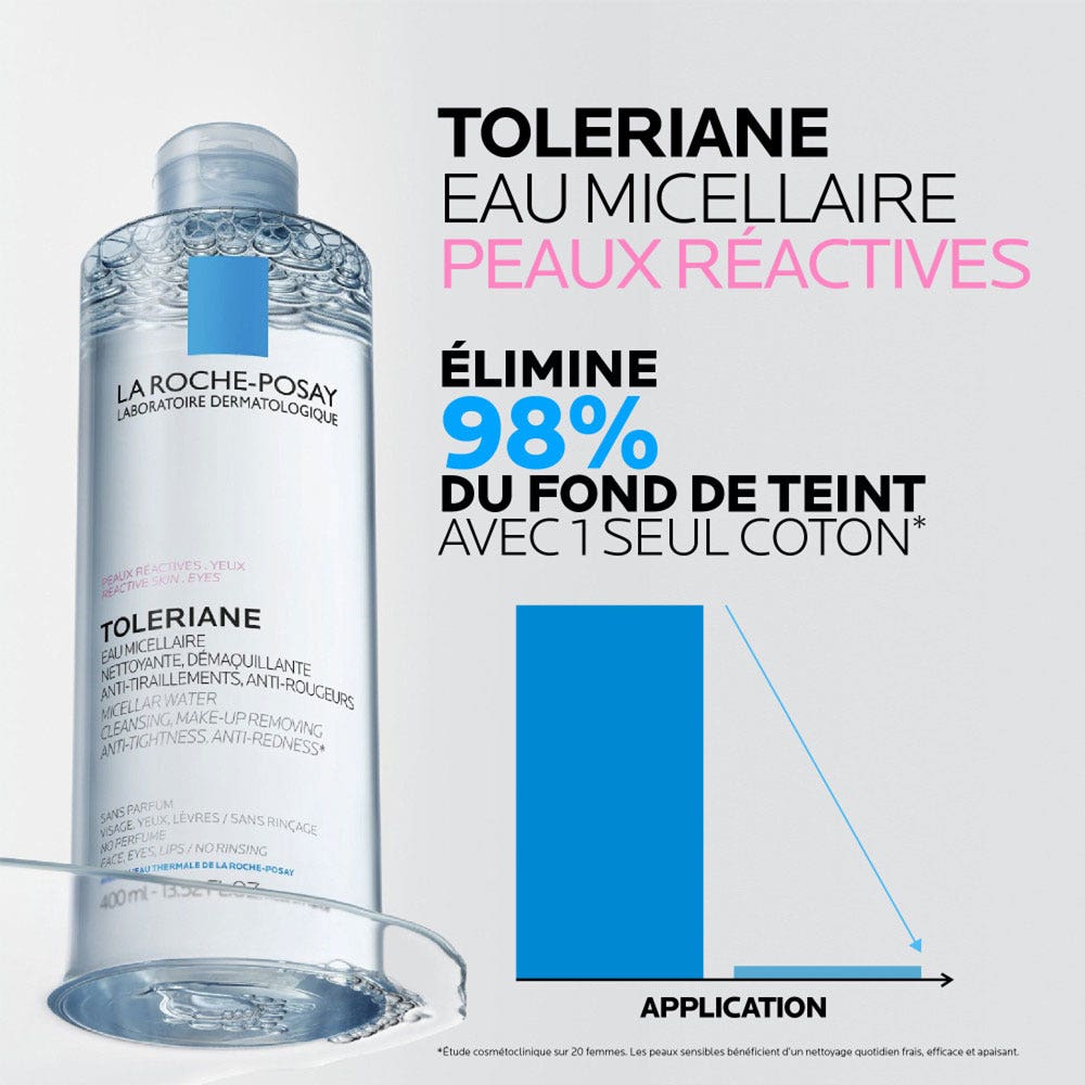 La Roche-Posay Toleriane Micellar Water sensitive skin 2 x 400ml (13.53fl oz)